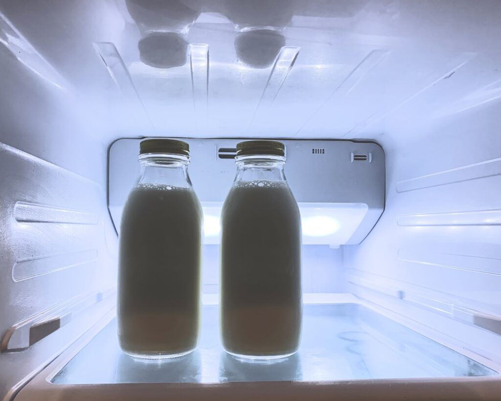 Photo milk, brioche